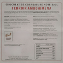 1kg de chocolat de couverture noir 100% TERROIR AMBOHIMENA - Collection &quot;Grands Crus&quot;