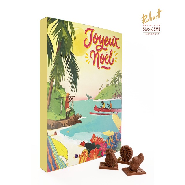Calendrier de l'avent &quot;Joyeuses Fêtes sur le lac des tropiques &quot; - Edition Limitée