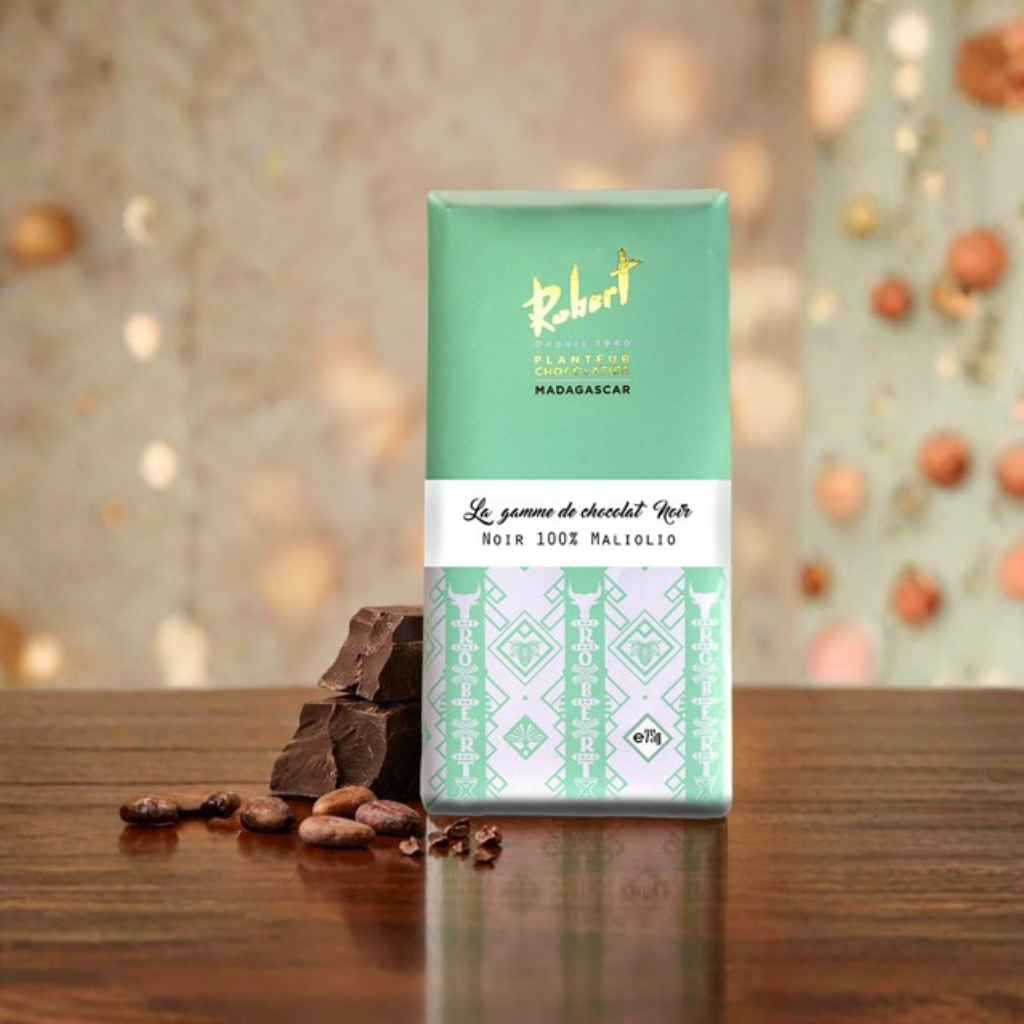 Tablette de chocolat noir 100% "Terroir Maliolio" - Haut Sambirano