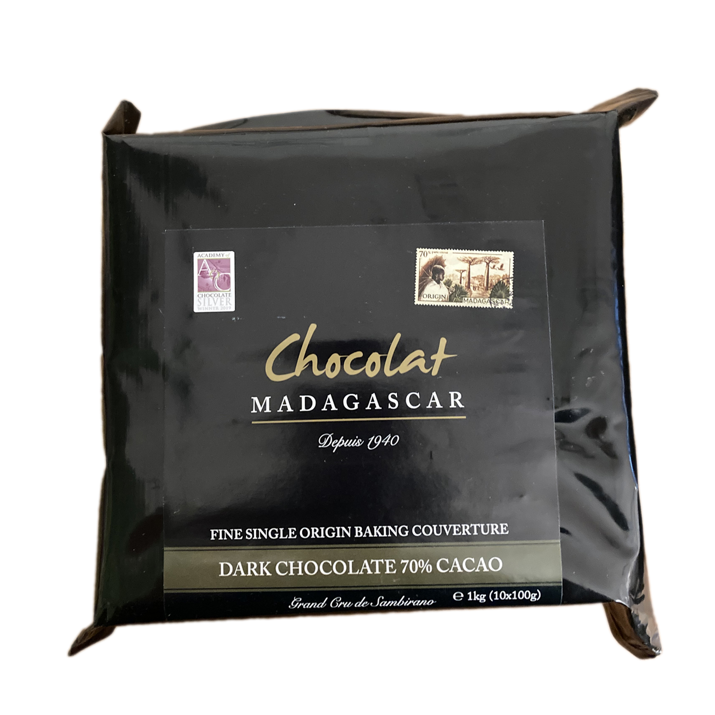 [CDC07] 1 kg de chocolat de couverture noir 70%