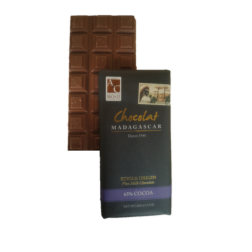 [TCM65] Tablette chocolat au lait 65% cacao
