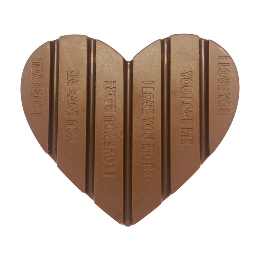 [C2] Tablette Cœur Chocolat Lait